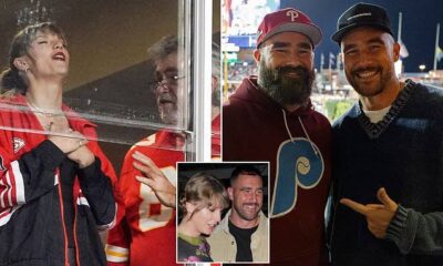 The captivating gathering: Pop superstar Taylor Swift appeared on Travis Kelce’s podcast with news that Travis and Jason Kelce are negotiating a new contract for their New Heights podcast, which could lead to a deal of great value