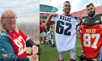 Jason Kelce proudly stated, "Our mom is our ultimate MVP, always cheering us on, rain or shine." He added with a grin, "But let's not forget, our partners are our clutch players too, standing by us every step of the way."