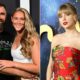 Taylor Swift doesn't hold back: she finds Kylie Kelce "way too arrogant and clingy." The multi-award-winning artist, who's dating Travis Kelce, quips, "I've got a feeling she's not my biggest fan."