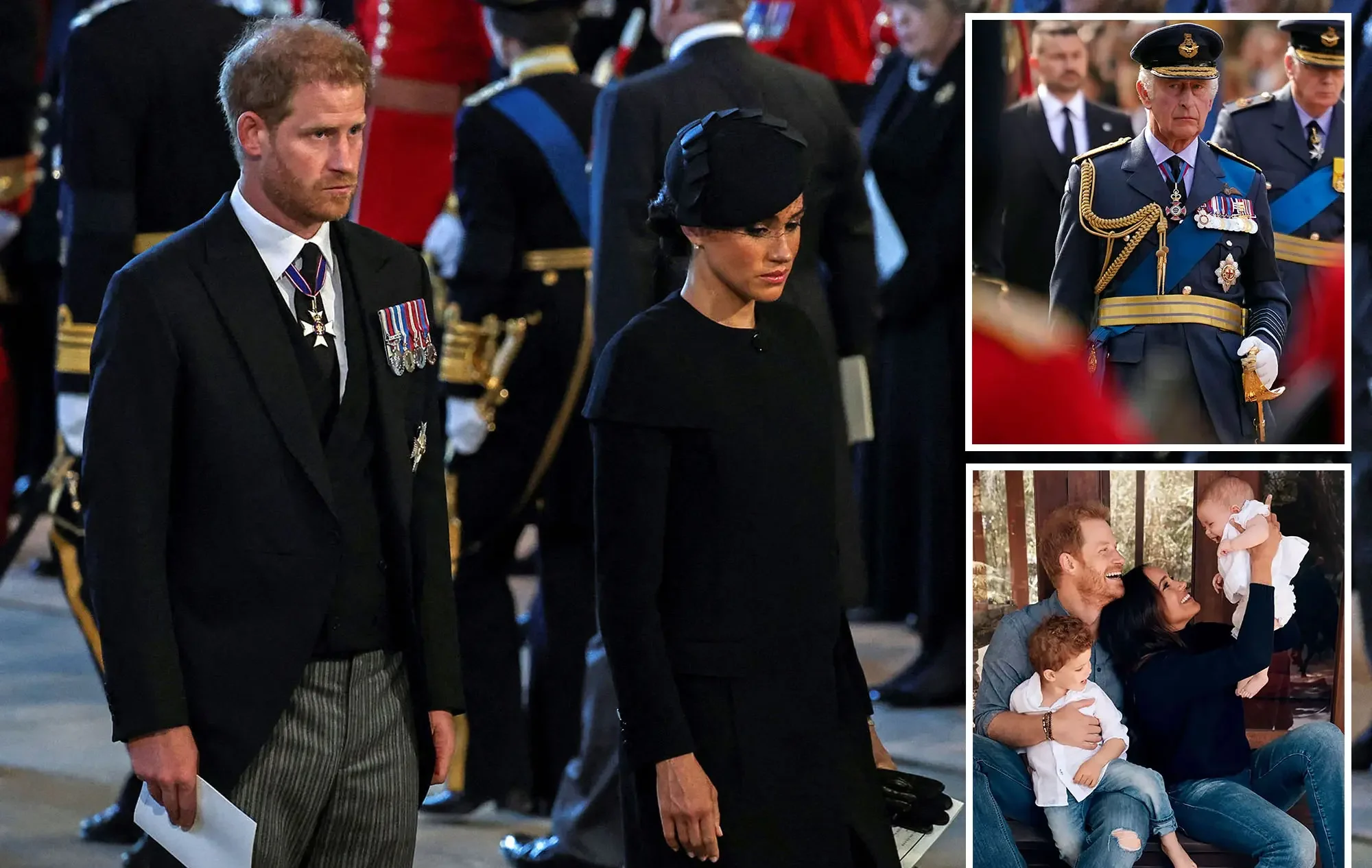 Royal Rumble: UK Monarchy in Motion as King Considers Compelling Prince Harry and Meghan Markle to Present Their Children Before the Throne