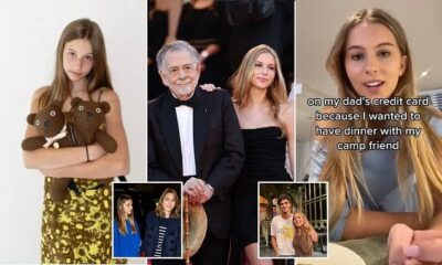 Sophia Coppola's 'ultimate nepo baby' daughter Romy, 17, launches her music career with Taylor Swift's producer, a year after breaking the internet by trying to charter a helicopter with her dad's credit card