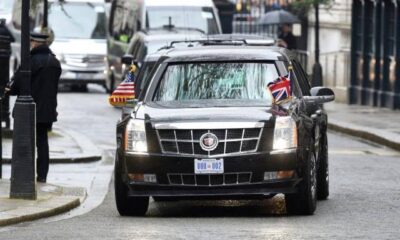 Cruising through the UK in Donald Trump's presidential beast, Taylor Swift is definitely turning heads on her tour. She's not just making music; she's making headlines.