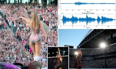 Taylor Swift fans caused an EARTHQUAKE by dancing so hard in Edinburgh during the star's Eras Tour - with 'Ready For It?' causing the ground to shake the most