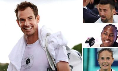 "I'm in tears" - Novak Djokovic, Carlos Alcaraz, Coco Gauff, Daria Kasatkina, others come together to honor Andy Murray amid final Wimbledon run