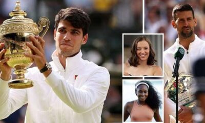 "Legendary stuff" - Iga Swiatek, Coco Gauff's coach & tennis world amazed by Carlos Alcaraz's 2nd Wimbledon triumph against Novak Djokovic