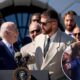 "BUT WHY" Seems to be the question on the lips of majority of fans of Travis Kelce when news filtered in that "An eye-catching video of Travis Kelce from the American Century Championship golf tournament was deleted by NBC Sports' social media accounts following the assassination attempt on Former President Donald Trump."...Experts provide answers...