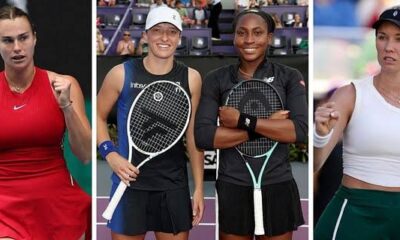 World No.1 Iga Swiatek and No.2 and defending champion Coco Gauff lead the main-draw entry list for the 2024 US Open, the fourth and final Grand Slam of the season. USTA announced the tournament entry list on Tuesday.