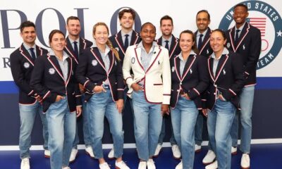 Flag bearers LeBron James and Coco Gauff get suited and booted in Ralph Lauren as they prepare to lead Team USA along the Seine at Olympic opening ceremony in rainy Paris