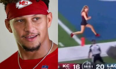 A MUST WATCH: A sensational simulation of Taylor Swift catching passes from Patrick Mahomes that broke the internet. See for yourself.