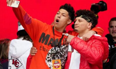 Jackson Mahomes, the controversial little brother of Patrick Mahomes, did not seem too concerned that someone threatened to shoot the Kansas City Chiefs QB at a concert. What was Jackson doing at the time? Driving a Lamborghini in LA, according to his braggadocious Instagram video