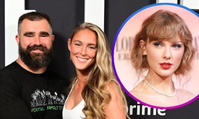 Jason Kelce loses it after Taylor Swift gets special treatment over his wife Kylie... check out Travis' reaction!