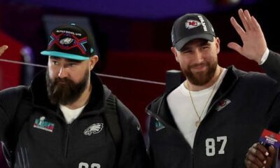 NFL superstar Travis Kelce and his recently retired brother Jason have a new -- and extremely lucrative -- publisher for their popular "New Heights" podcast...Details here