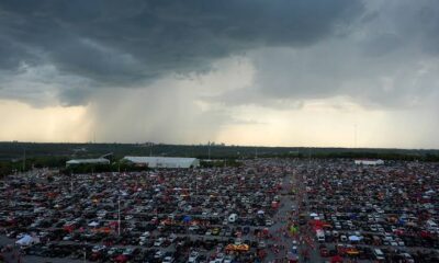 Just In: Chiefs vs Ravens game delayed by 20minutes due to lightening and thunderstorm...Game to kick off when when the weather becomes more friendly...See details