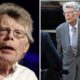 The author, Stephen King, best known for his horror novels including 1986's It, has announced that he is a fan of the music Megastar Taylor Swift...He describes her songs as "healing balms"...