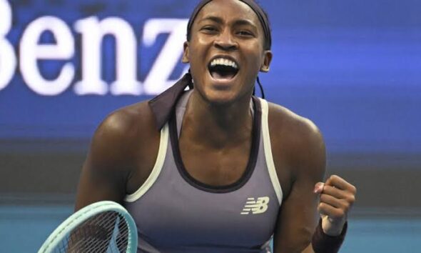 Gauff fights back to reach China Open final