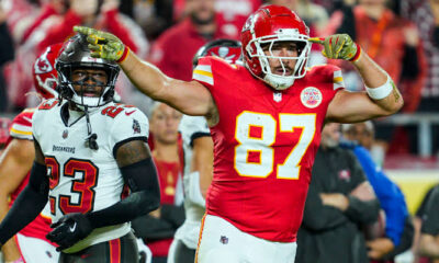 Chiefs TE Travis Kelce Makes NFL History In Front of Taylor Swift