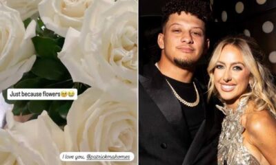 Patrick Mahomes Sends Pregnant Wife Brittany Bouquet of Roses 'Just Because': See Her Sweet Response